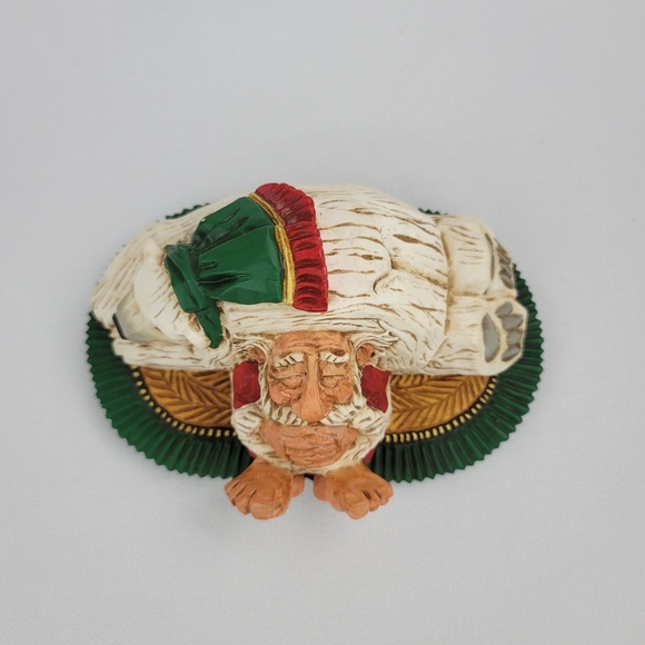 David Frykman Santa Sleeping On Bear Resin Holiday Figurine DF1036 - Picture 10 of 16